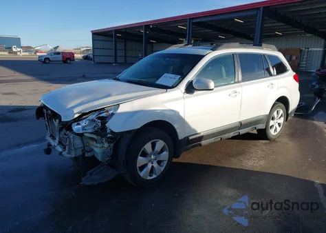 2011 Subaru Outback 2.5I Premium from USA, damaged, VIN 4S4BRCGC9B3386687
